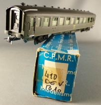 CPMR RMA 410 Ho Sncf DEV Uic Coach 2nd Class B10 51 87 20-70 670-5 Green Interior Fittings Boxed