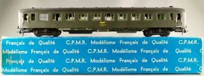 CPMR RMA 410 Ho Sncf Voiture DEV Uic 2� Classe B10 51 87 20-70 670-5 Verte Am�nag�e en Boite 2