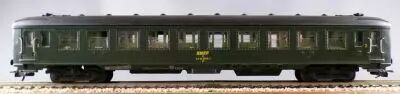 CPMR RMA 410 Ho Sncf Voiture DEV Uic 2� Classe B10 51 87 20-70 670-5 Verte Am�nag�e sans Boite 2