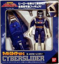 (cPower Rangers in Space / Megaranger - Blue Cyberslider