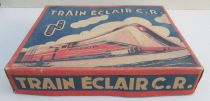 CR O Gauge Tin Mechanical Eclair Train Set Mint in Box