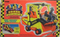 Crash Dummies (Crash-Robots) - Tyco - Crash Dummies - Dirt Digger (loose with box)