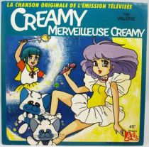 Creamy Merveilleuse Creamy - Disque 45Tours - Bande Originale Série Tv - Disques Ades 1987