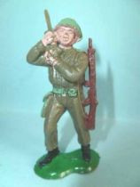 Crescent Toy - WW2 - British Infantry walkie talkie