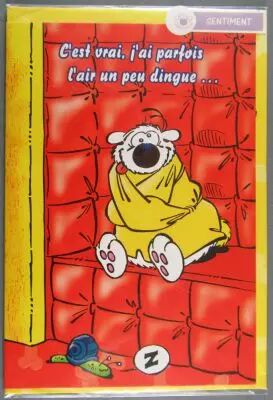 Cubitus - Cartoon Collection 1998 - Carte Sentiment & enveloppe C\'est vrai, j\'ai parfois l\'air un peu dingue