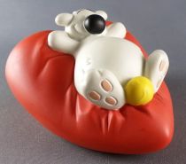 Cubitus - Figurine Résine - Cubitus Dormant sur un Coeur