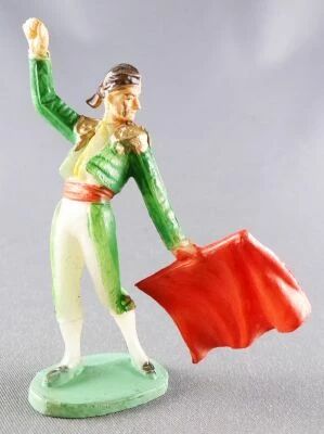 Cyrnos - Corrida - Dodging Bull Right Arm Raised (Green)