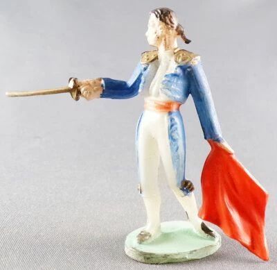 Cyrnos - Corrida - Pointed Sword Lowered Muletaeft Hand (Blue)