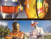 Daft Punk - Set of 2 12\'\' figures - Guy Manuel de Homen-Christo & Thomas Bangalter - Medicom Real Action Heroes