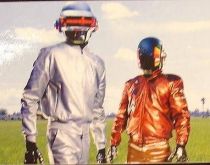 Daft Punk - Set of 2 12\'\' figures - Guy Manuel de Homen-Christo & Thomas Bangalter - Medicom Real Action Heroes