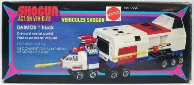 Shogun Daimos Prix Camion Daimos - Mattel Shogun Action Vehicles, Jouet Vintage Plus De 35 Ans Maquette Camion