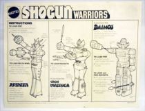 Daimos - Mattel Shogun Warriors Jumbo Machinder - Daimos (loose in box)