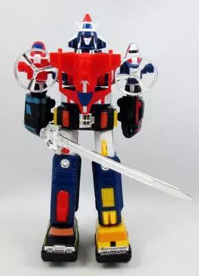 Dairugger XV (Vehicle Voltron Legendary Defender) - 8\  Transforming Robot (loose)