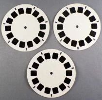 Daktari - 3 Disques View-Master 3D sans Pochette R&eacute;f. B 498-F