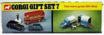 Daktari - Gift set GS7 Corgi 1973 - Land Rover 109 WB avec Figurines & Animaux (neuf en boite)