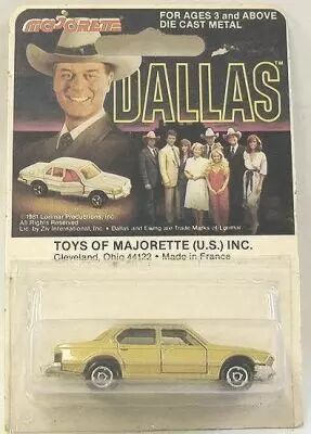 Dallas - BMW 733 - Mint on card Majorette 1:64