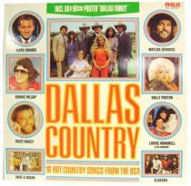 Dallas - LP records - Dallas Country : 16 hot Country songs from USA (Bonus: poster)