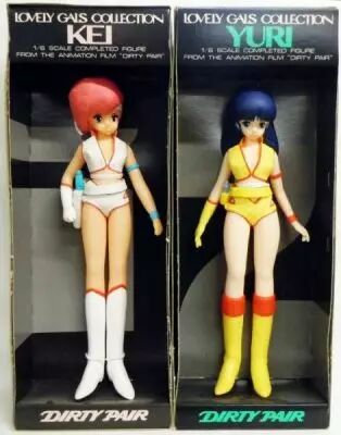 Dan et Danny - Bandai Lovely Gals Collection - Dirty Pair Kei & Yuri (poup�e)