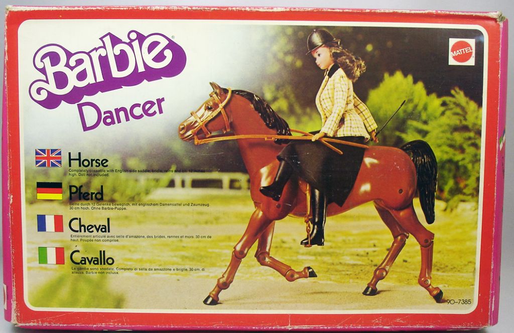 Dancer le cheval de Barbie - Mattel 1977 (ref.90-7385)