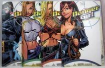 Danger Girl - Abbey Chase, Sydney Savage, Natalia Kassle & Major Maxim - McFarlane Toys (loose avec cardbacks)