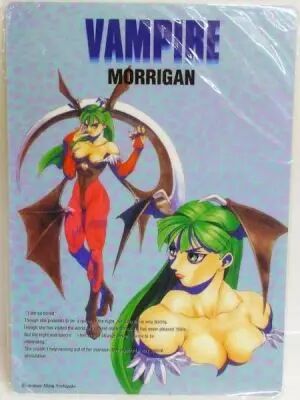 Darkstalkers - Capcom official Shitajiki - Morrigan