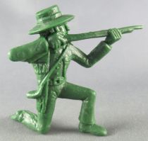 Davy Crockett - Figure by La Roche aux Fées - Series 1 - Patriot Firing Rifle kneeling