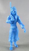 Davy Crockett - Figure by La Roche aux Fées - Series 2 - Indian Squaw with baby