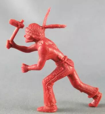 Davy Crockett - Figure by La Roche aux F�es - Series 2 - Indian with tomahawk