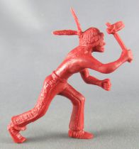 Davy Crockett - Figure by La Roche aux Fées - Series 2 - Indian with tomahawk