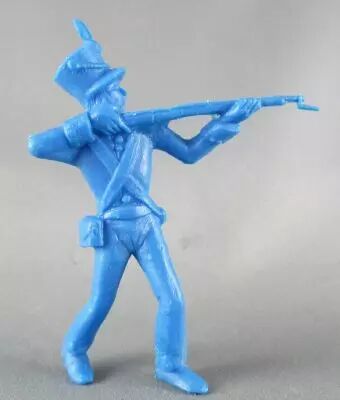 Davy Crockett - Figure by La Roche aux F�es - Series 3 - American Soldier firing rifle standing