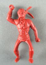 Davy Crockett - Figurine La Roche aux Fées - Série 2 - Indien Cavalier