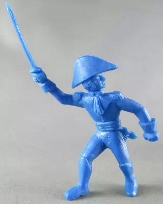Davy Crockett - Figurine La Roche aux F�es - S�rie 3 - Commandant Roussel