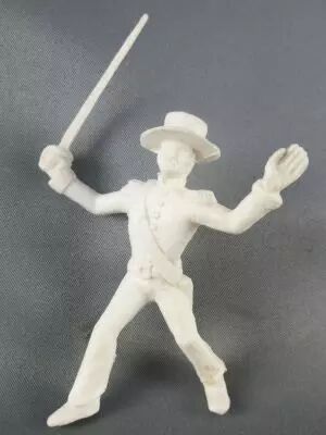 Davy Crockett - Figurine La Roche aux F�es - S�rie 3 - Mexicain Officier 