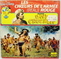 Davy Crockett - Disque 45T La Ballade de Davy Crockett - Disques Ades 1986