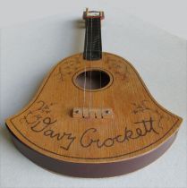 Davy Crockett\'s Guitare - Walt Disney - Child Replica (vintage toy)