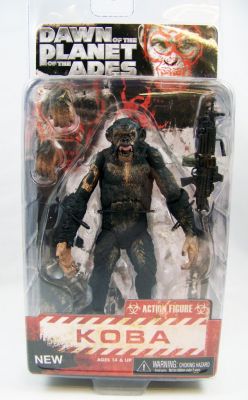 SF・ファンタジー・ホラー NECA DAWN OF THE PLANET OF THE APES KOBA NECA Dawn of the Planet of the Apes Series 1 Koba 6 Action