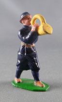 D.C. (Domage & Cie) - Figurine Plomb Creux 45 mm - Fantassin Français Cor Tenue Bleue