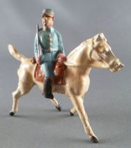 D.C. (Domage & Cie) - Figurine Plomb Creux 85 mm - Cavalerie Française Officier au pas