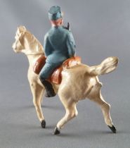 D.C. (Domage & Cie) - Figurine Plomb Creux 85 mm - Cavalerie Française Officier au pas