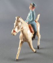 D.C. (Domage & Cie) - Figurine Plomb Creux 85 mm - Cavalerie Française Officier au pas