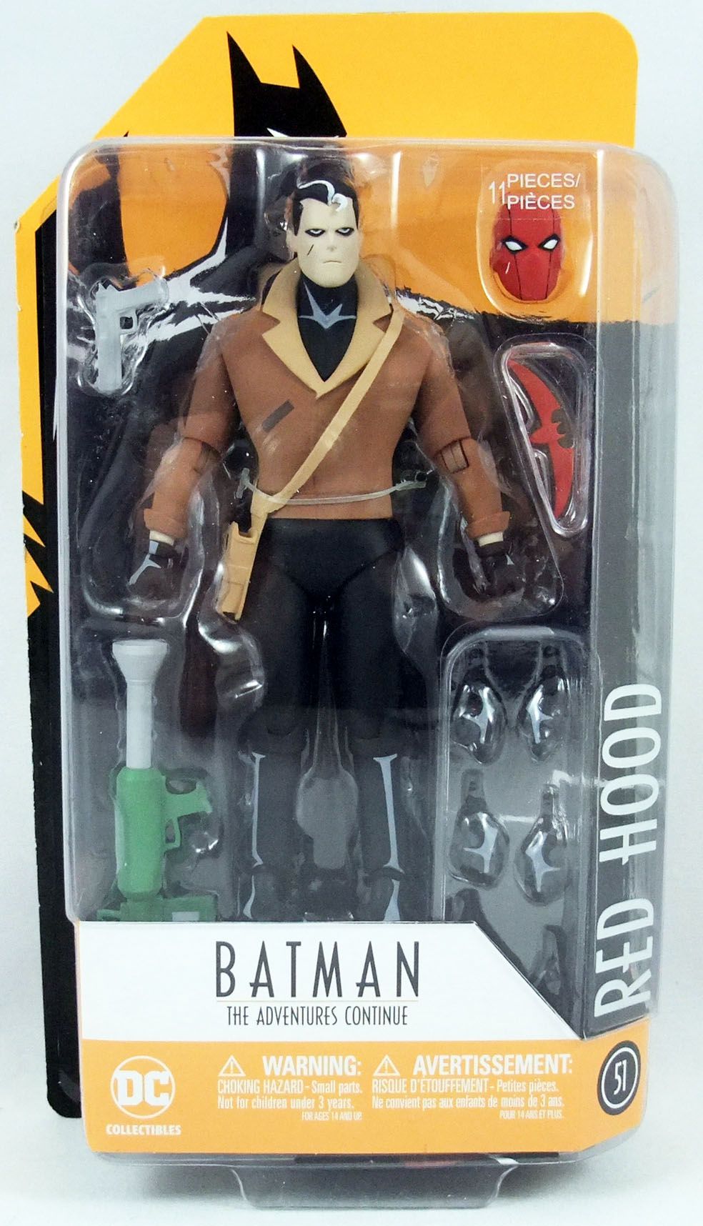 DC Direct Batman The Adventures Continue Red Hood 15 cm KAB 
