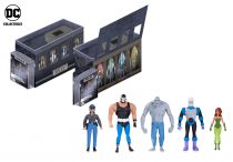 DC Collectibles - Batman The Animated Series - GCPD Rogues Gallery pack : Bane, Killer Croc, Mr.Freeze, Poison Ivy, R.Montoya