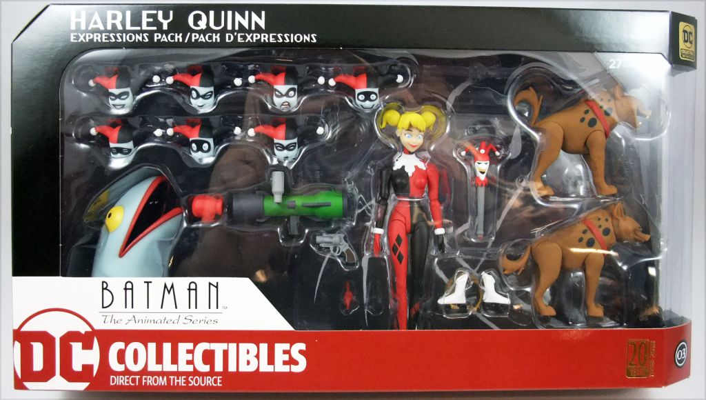 dc collectibles batman the animated series batman expressions pack