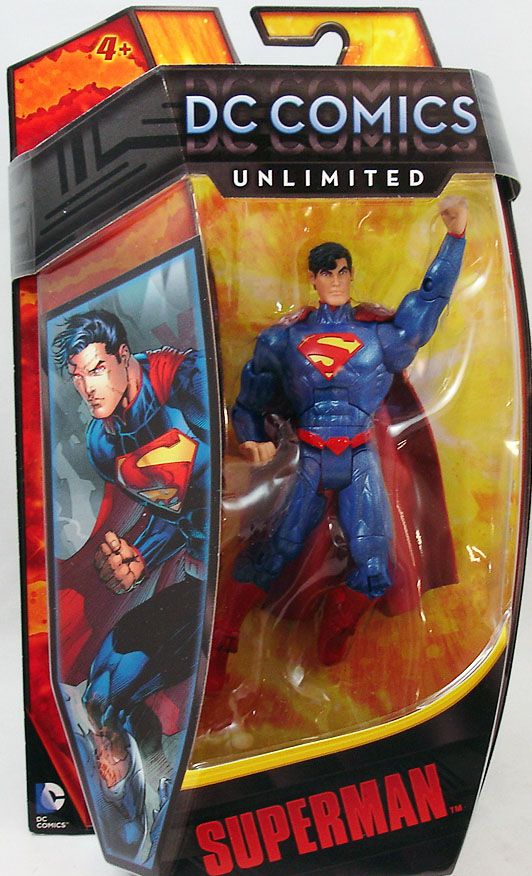 SUPERMAN DC Comics Unlimited 6" inch Action Figure 2012 