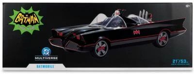 DC Multiverse - McFarlane Toys - Batmobile 53cm (Batman 1966 Classic TV Series)
