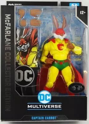 DC Multiverse - McFarlane Toys - Captain Carrot (Justice League Incarnate) \ Platinum Edition\ 