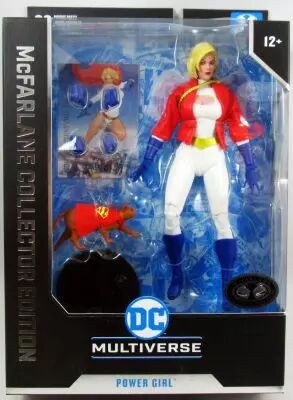 DC Multiverse - McFarlane Toys - Power Girl (Power Girl : Reborn) \ Platinum Edition\ 