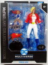 DC Multiverse - McFarlane Toys - Power Girl (Power Girl : Reborn) \ Platinum Edition\ 
