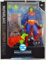 DC Multiverse - McFarlane Toys - Superman & Krypto (Return of Superman) \ Platinum Edition\ 
