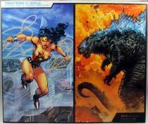 DC Multiverse - McFarlane Toys - Wonder Woman VS. Godzilla (DC Justice League Monsterverse)